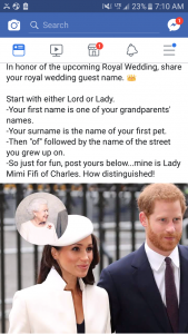 social media security baited with royal wedding memes